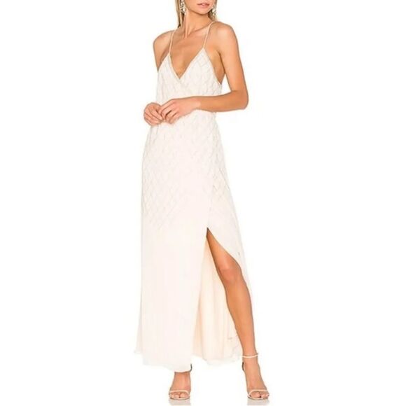 Revolve Saylor Lilith Beaded Maxi Dress - Picture 1 of 8
